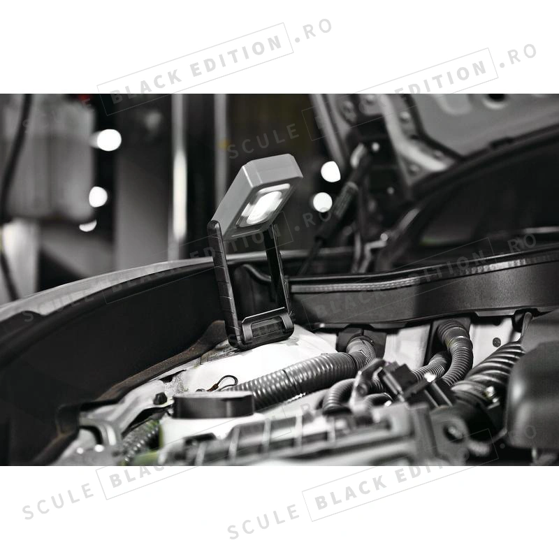 Lampa de lucru multifunctionala LED BE 3 Granit Black Edition - imagine 4