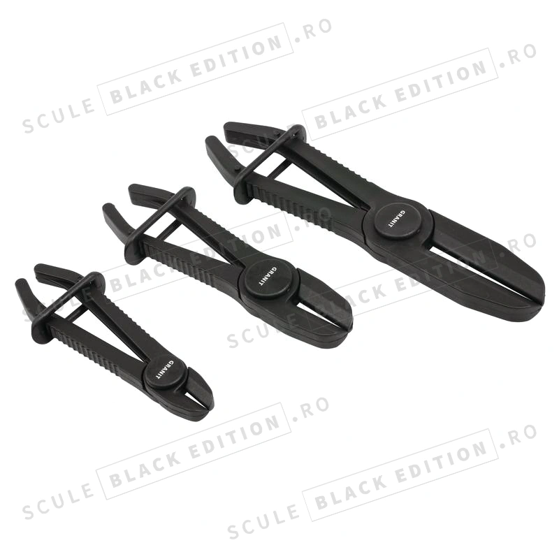 Set clesti de prindere furtun - 3 buc. Granit Black Edition - imagine 4