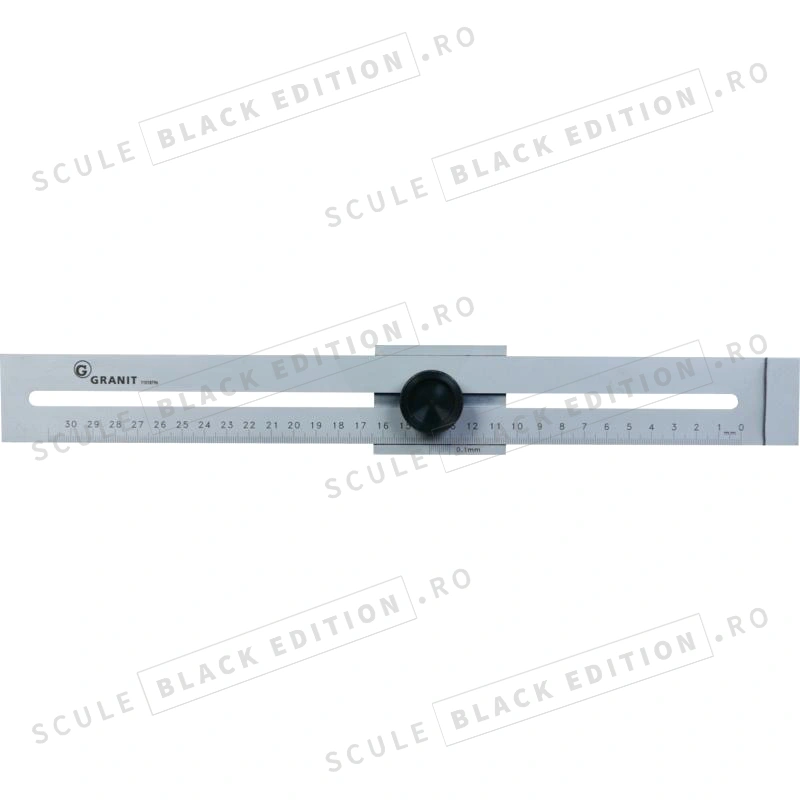 Trasator paralel - 300 mm Granit Black Edition