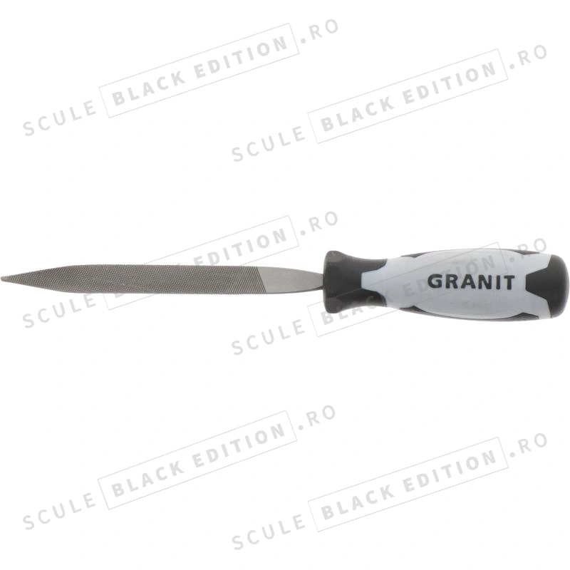 Pila cu varf plat 100 mm Granit Black Edition - imagine 2