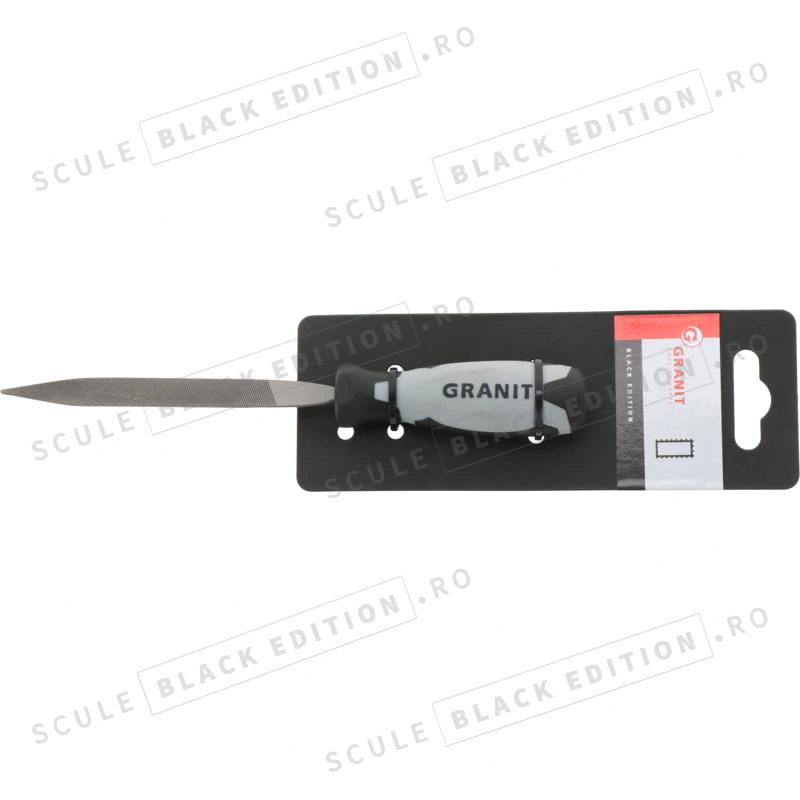 Pila cu varf plat 100 mm Granit Black Edition