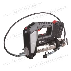 Set pompa de gresare cu acumulator Granit Black Edition