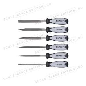 Set pile - 6 buc. Granit Black Edition