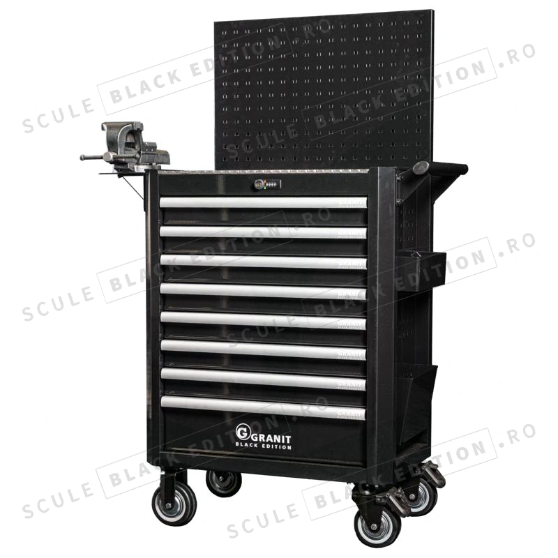 Carucior de atelier DynamicPro Worker Granit Black Edition - imagine 2