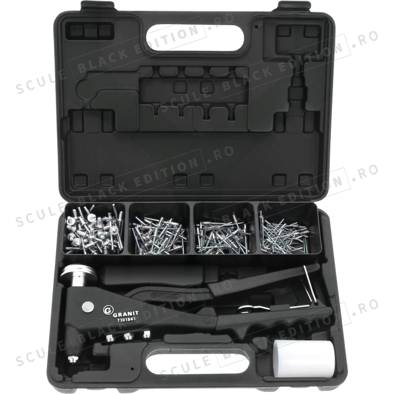 Set de nituitoare de mana Granit Black Edition