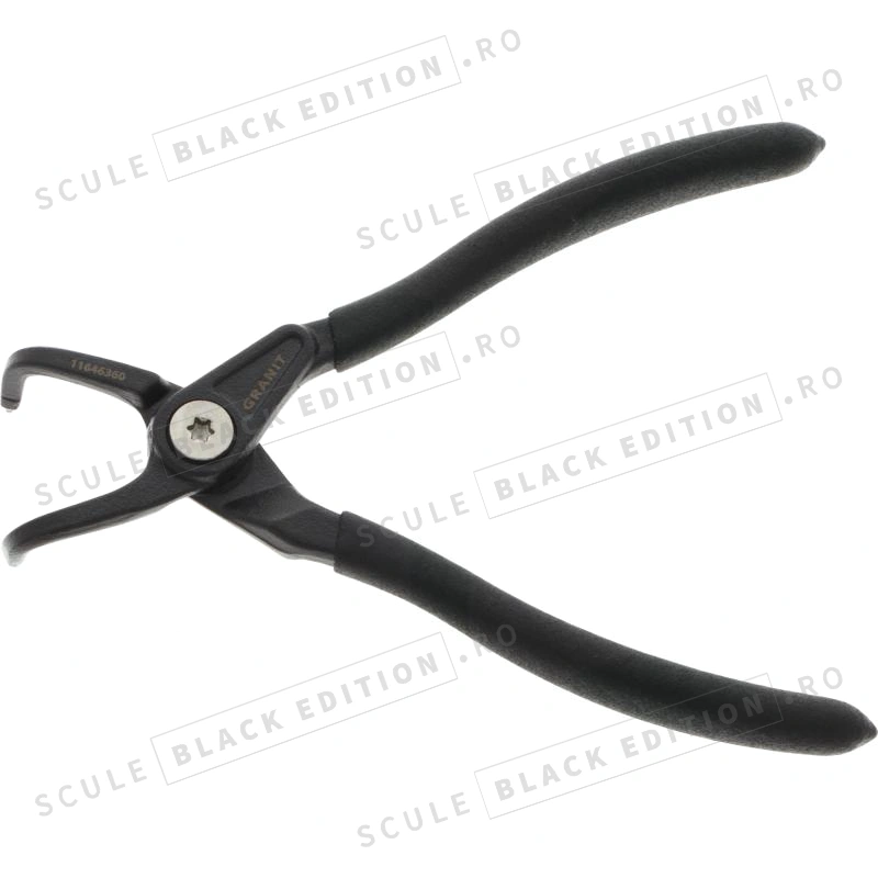 Cleste pentru sigurante cotit de esterior Granit Black Edition