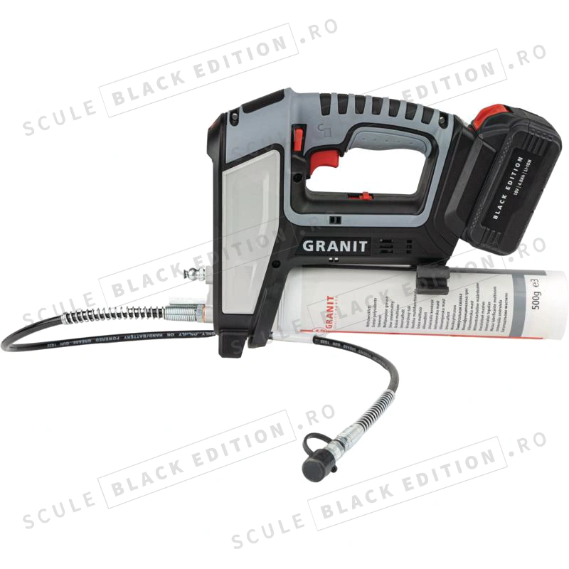 Adaptor pompa de gresat cu acumulator Granit Black Edition - imagine 6