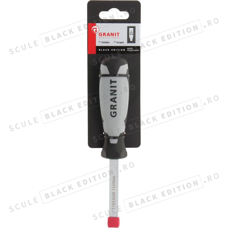 Racla de tungsten - 11 mm Granit Black Edition