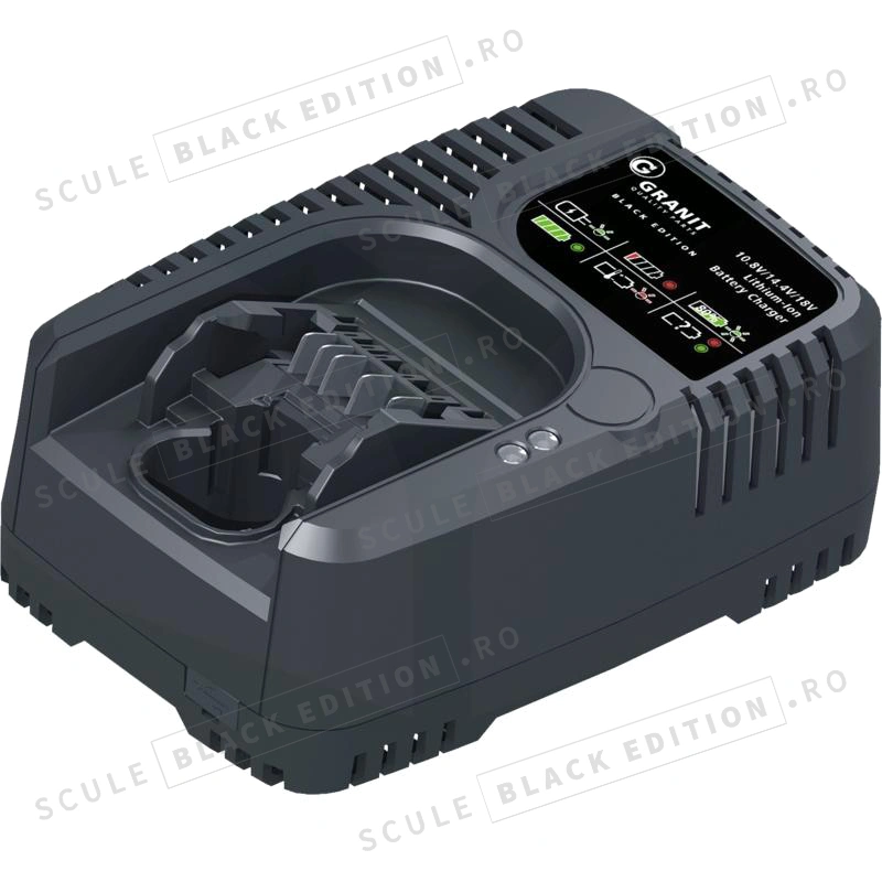 Incarcator rapid pentru baterie 18V Granit Black Edition