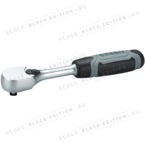 Clichet reversibil de 1/4" - 90 de dinti Granit Black Edition