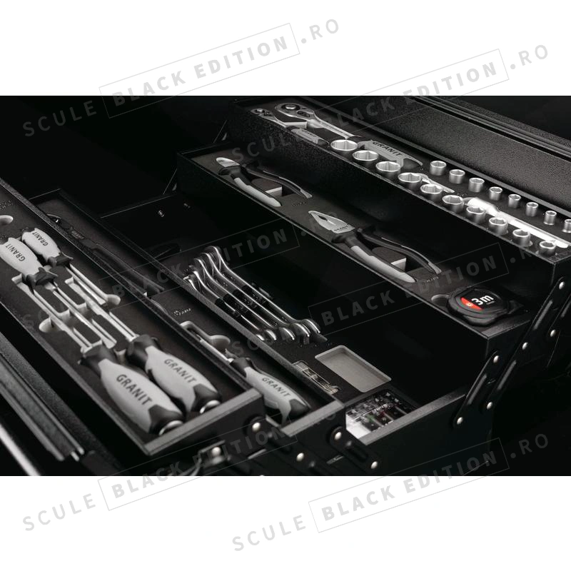 Cutie pentru scule - Heavy Duty Granit Black Edition