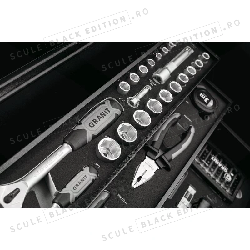 Cutie pentru scule - Heavy Duty Granit Black Edition - imagine 9