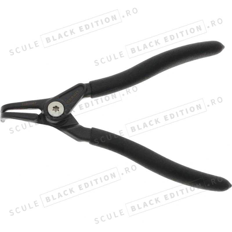 Cleste pentru sigurante cotit de exterior Granit Black Edition