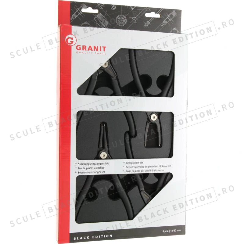 Set clesti sigurante Granit Black Edition - imagine 5