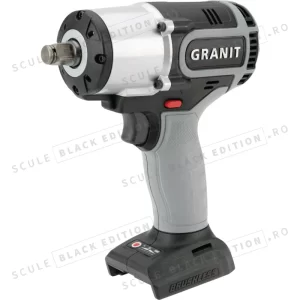 Set pistol de impact cu acumulator 18V 5 - 0Ah - 1/2" Granit Black Edition