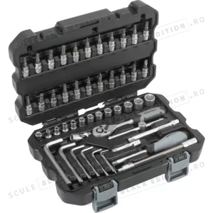 Set chei tubulare 1/4'' Granit Black Edition