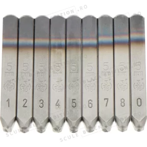 Set de matrite de stantare - cifre - 9 buc Granit Black Edition