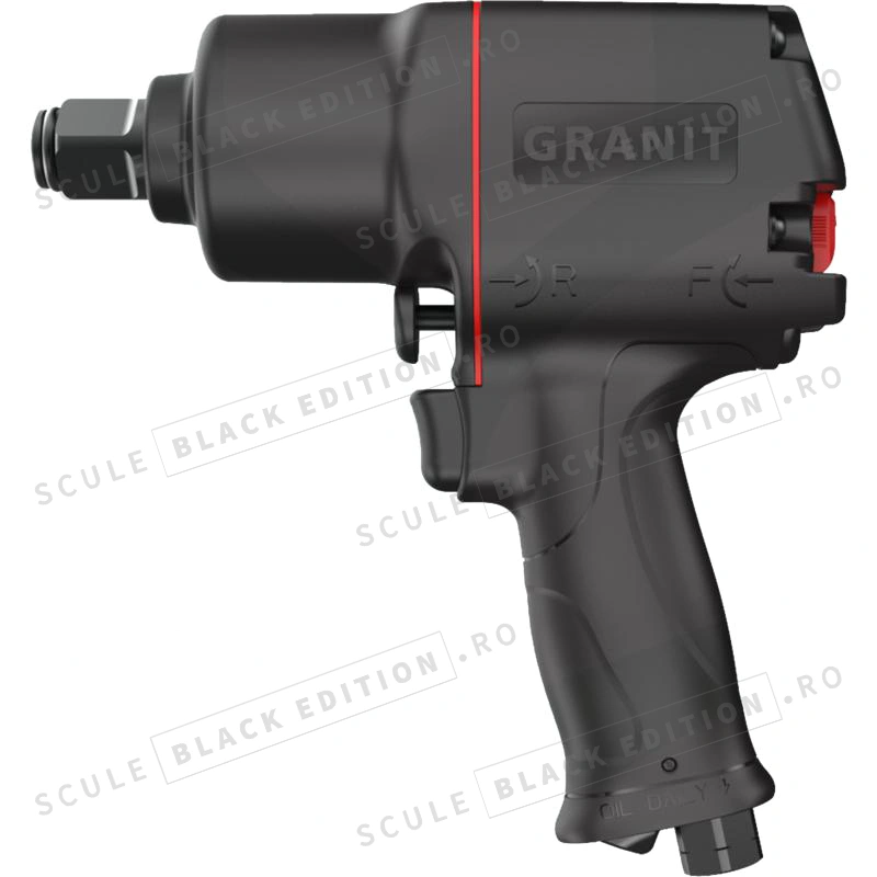 Pistol pneumatic cu impact de 3/4'' Granit Black Edition - imagine 2