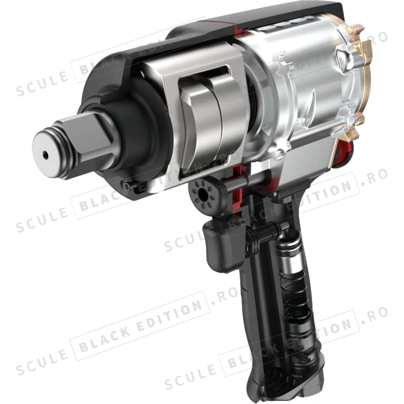 Pistol pneumatic cu impact de 3/4'' Granit Black Edition - imagine 4