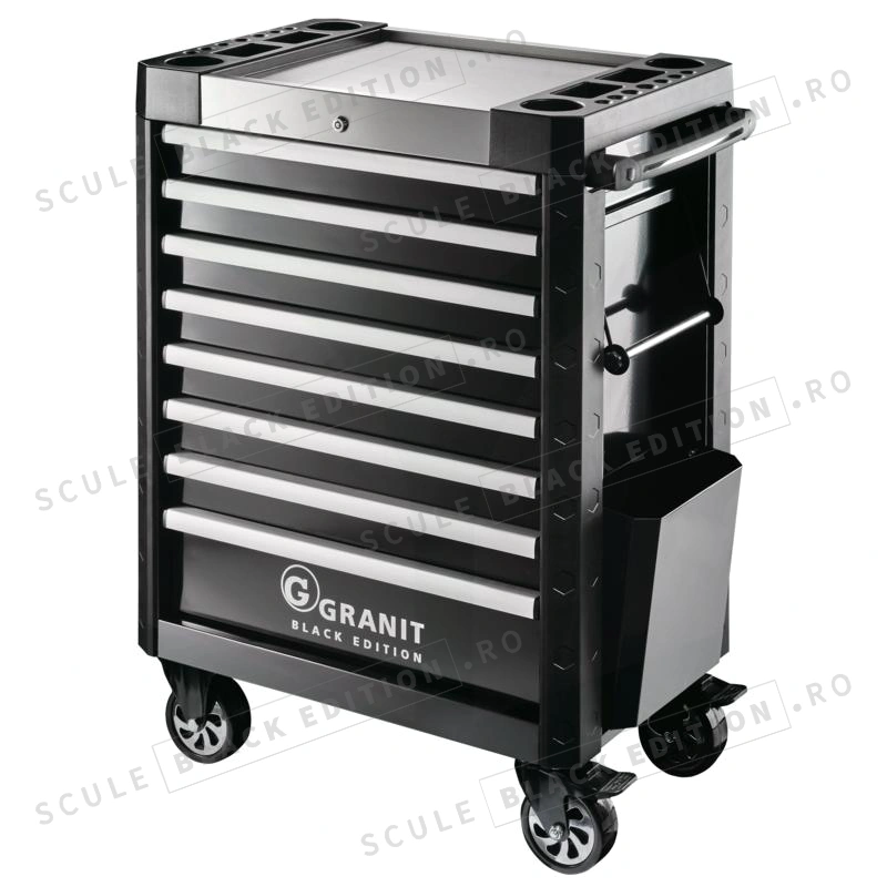 Carucior pentru atelier Dynamic 2.0 Star Granit Black Edition - imagine 5