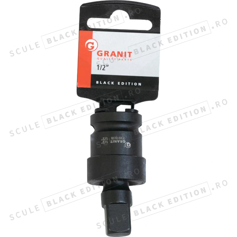 Articulatie cu bila 1/2" Granit Black Edition - imagine 2