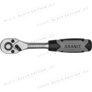 Clichet reversibil de 1/4" - 72 de dinti Granit Black Edition