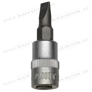 Tubulara cu bit 1/4" - profil fanta - 7 mm Granit Black Edition