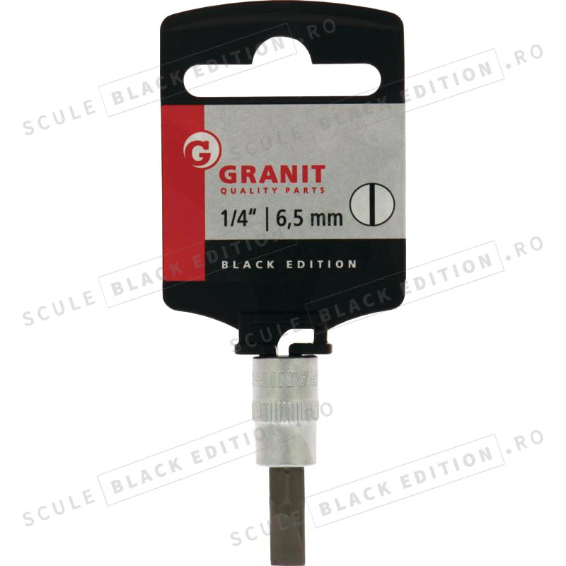 Tubulara cu bit 1/4" - pf. fanta - 6 -5 mm Granit Black Edition