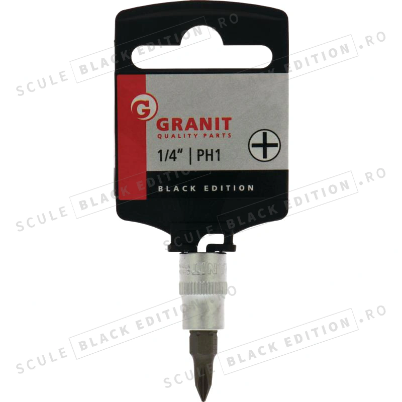 Tubulara cu bit 1/4" - PH1 Granit Black Edition - imagine 2