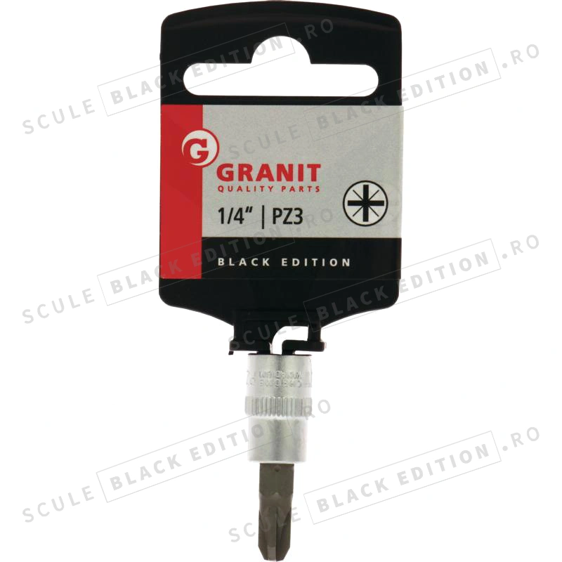 Tubulara cu bit 1/4" - PZ3 Granit Black Edition - imagine 2