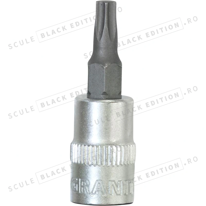 Tubulara cu bit 1/4" - profil TX - T25 Granit Black Edition - imagine 2