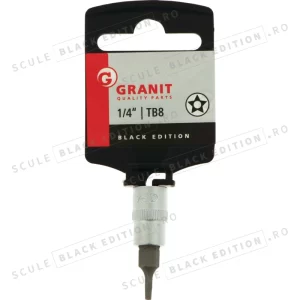 Tubulara cu bit 1/4" - profil TX - TB8 Granit Black Edition