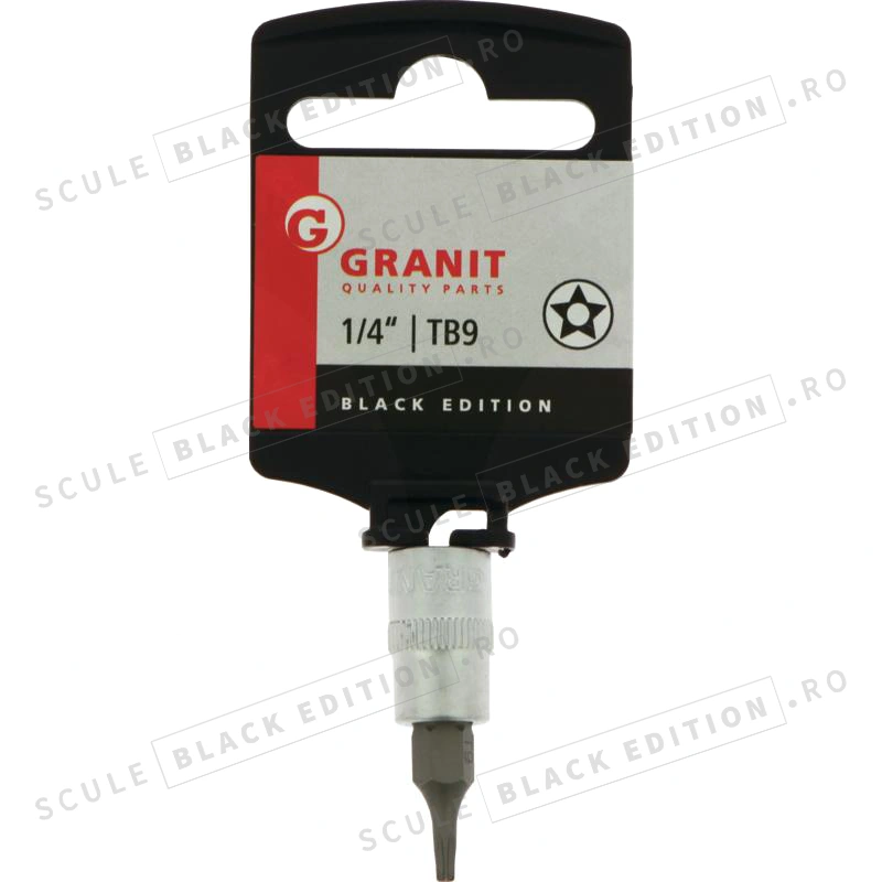 Tubulara cu bit 1/4" - profil TX - TB9 Granit Black Edition - imagine 2