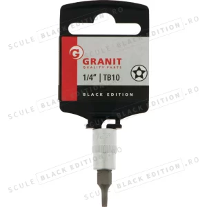 Tubulara cu bit 1/4" - profil TX - TB10 Granit Black Edition