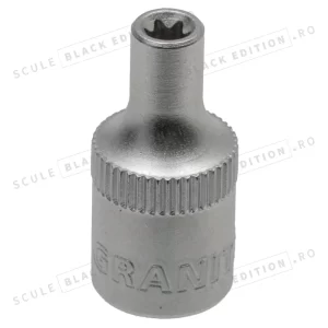 Capat cheie tubulara 1/4" - TX-E - E4 Granit Black Edition