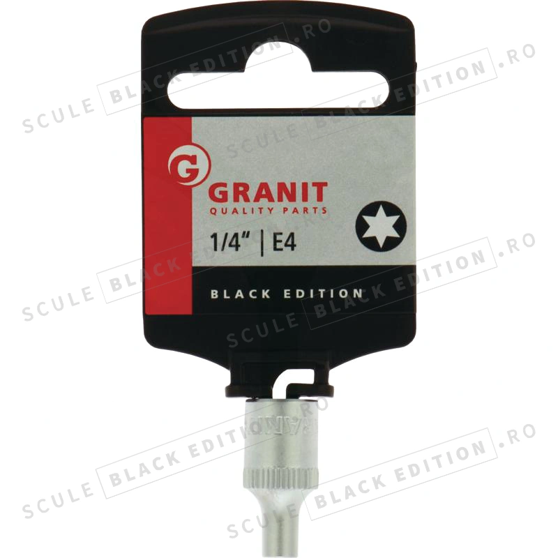 Capat cheie tubulara 1/4" - TX-E - E4 Granit Black Edition - imagine 2
