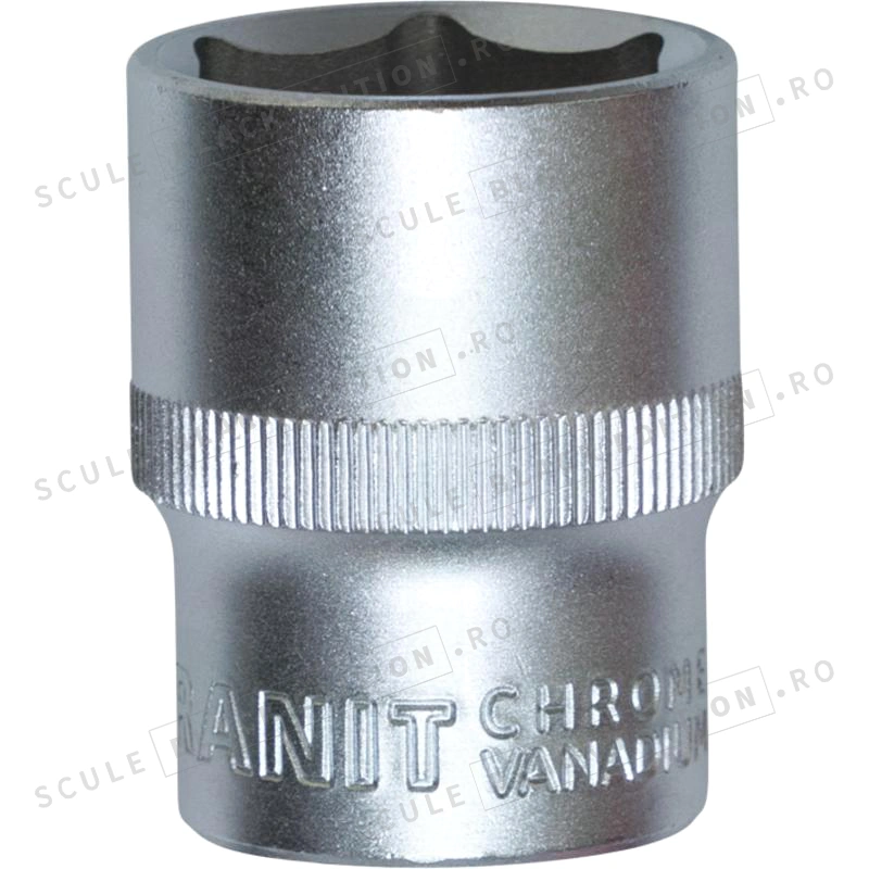 Capat cheie tubulara 1/2" - 22 mm Granit Black Edition