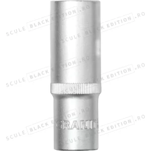 Capat cheie tubulara 1/2" - 22 mm Granit Black Edition