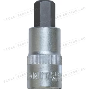 Tubulara cu bit 1/2" - hex. int. - 12 mm Granit Black Edition