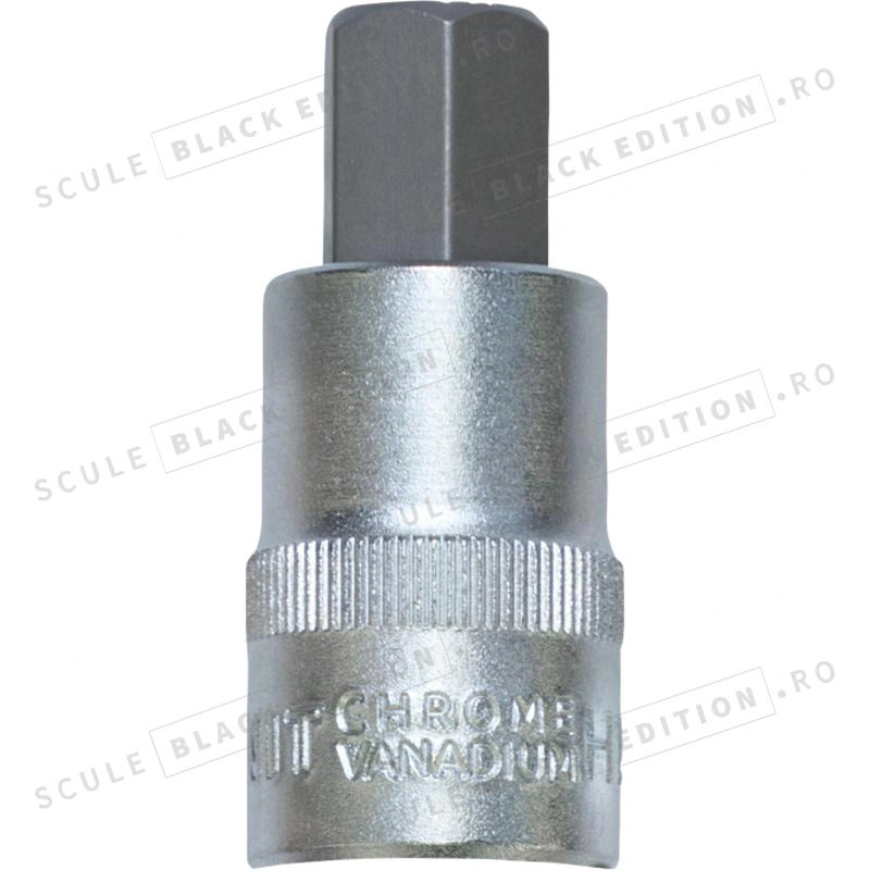 Tubulara cu bit 1/2" - hex. int. - 14 mm Granit Black Edition