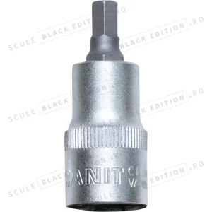 Tubulara cu bit 1/2" - hex. int. - 7 mm Granit Black Edition