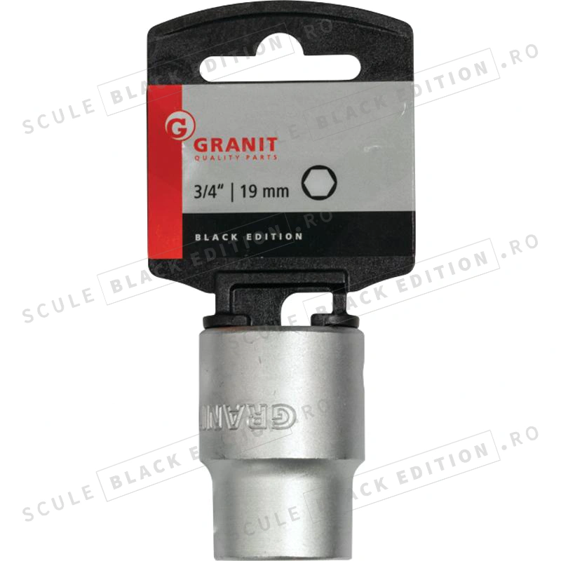 Capat cheie tubulara 3/4" - 19 mm Granit Black Edition - imagine 2