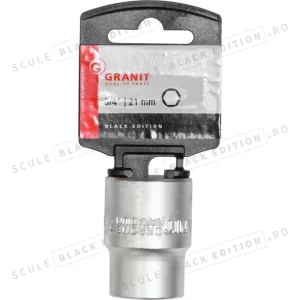 Capat cheie tubulara 3/4" - 21 mm Granit Black Edition