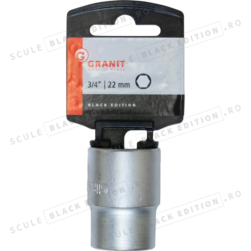 Capat cheie tubulara 3/4" - 22 mm Granit Black Edition - imagine 2