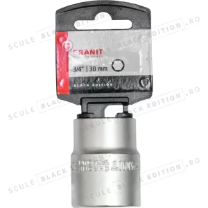 Capat cheie tubulara 3/4" - hex. - 30 mm Granit Black Edition