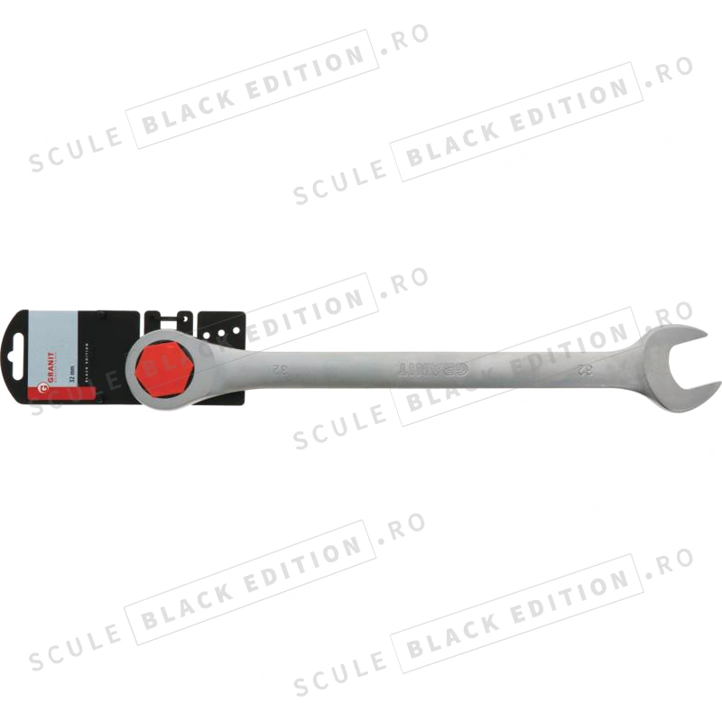 Cheie combinata cu clichet - 32 mm Granit Black Edition - imagine 2