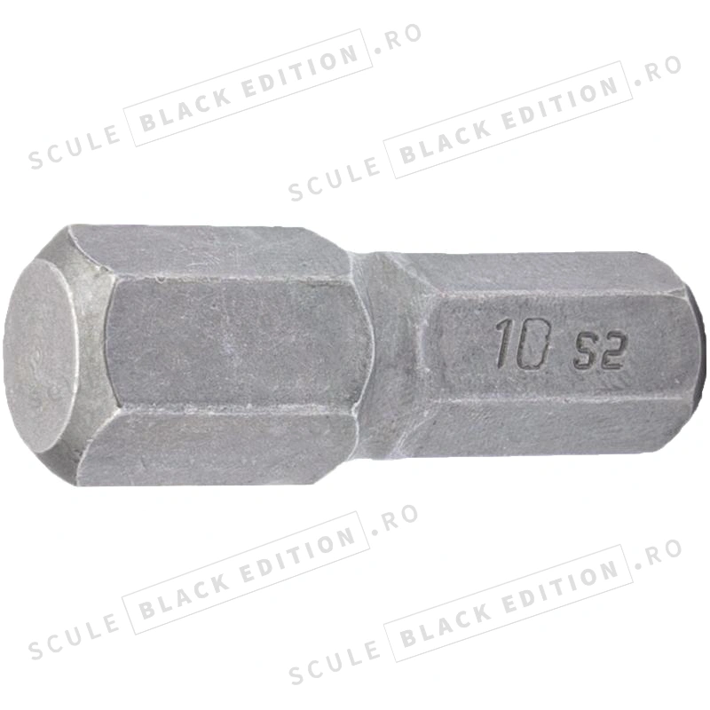 Bit hexagonal 5/16'' - 8 mm - (U.V. 5 buc) Granit Black Edition