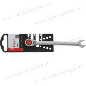 Cheie cu clichet HeavyGrip - 8 mm Granit Black Edition