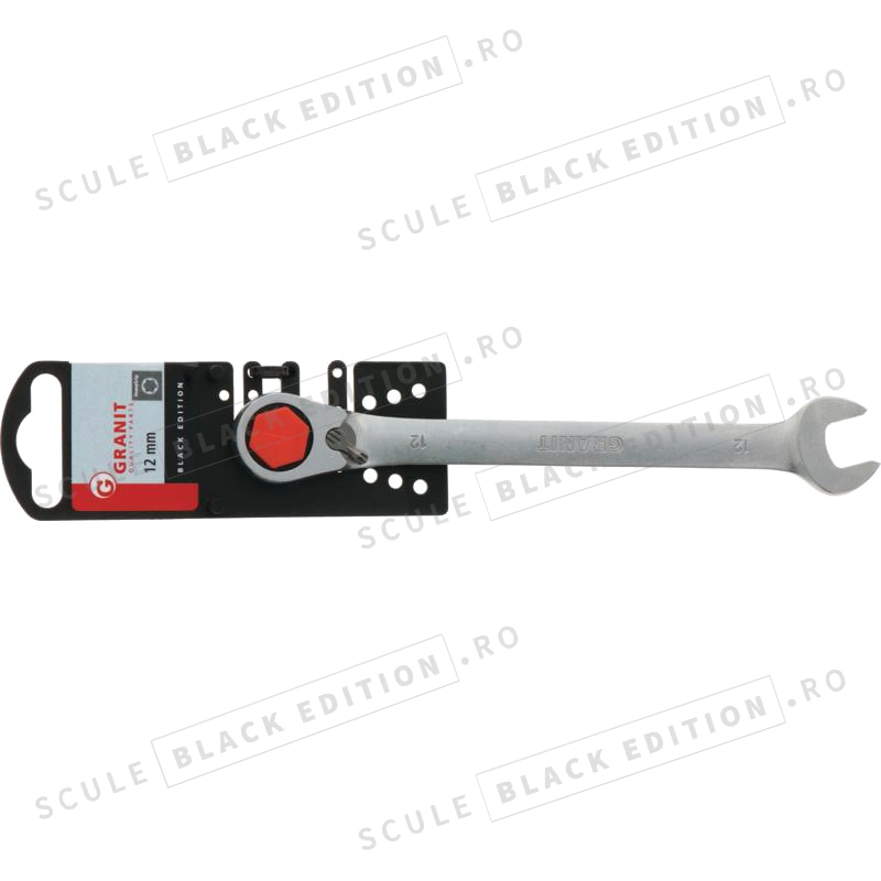 Cheie cu clichet HeavyGrip - 12 mm Granit Black Edition - imagine 2