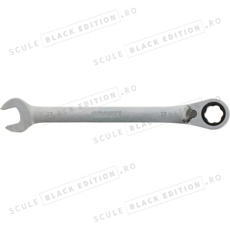 Cheie cu clichet HeavyGrip - 12 mm Granit Black Edition